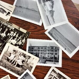 Vintage Black and White 1940's & 1950's Photographs, 18 Photos